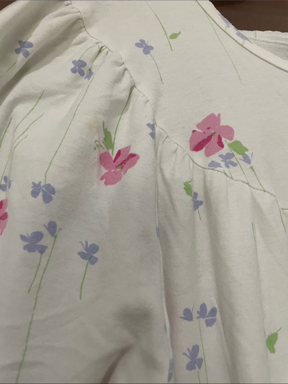 Calida White Cotton nightgown- Small - Picture 12 of 14
